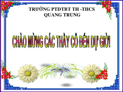 Bài giảng Địa lý Lớp 7 - Tiết 16: Hoạt động công nghiệp ở đới ôn hòa - Trường PTDTBT TH - THCS Quang Trung