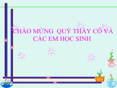 Bài giảng môn Sinh học Lớp 6 - Tiết 26: Cây có hô hấp không?