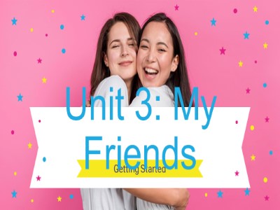 Bài giảng môn Tiếng Anh Lớp 6 - Unit 3: My friends - Lesson 1: Getting started