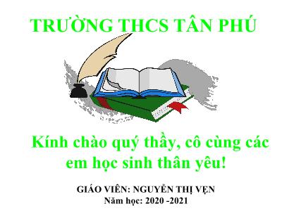 Bài giảng Sinh học Lớp 6 - Bài 17: Vận chuyển các chất trong thân - Năm học 2020-2021 - Nguyễn Thị Vẹn