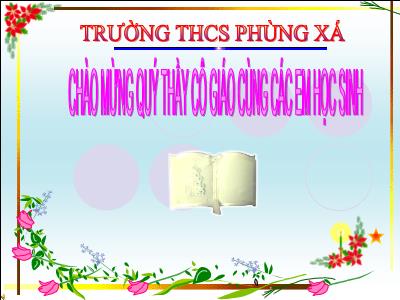 Bài giảng Sinh học Lớp 6 - Tiết 28: Biến dạng của lá - Trường THCS Phùng Xá