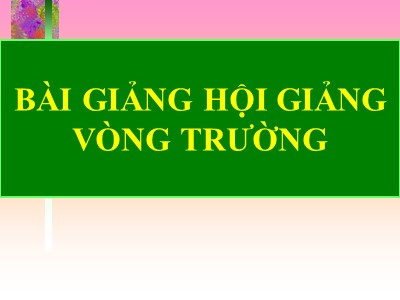 Bài giảng Hình học Khối 6 - Tiết 9: Khi nào thì AM + MB = AB?