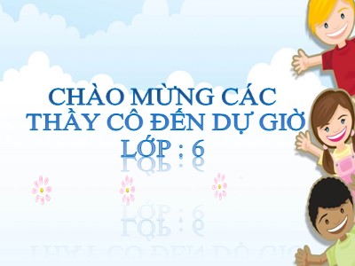 Bài giảng môn Số học Lớp 6 - Bài 15: Phân tích một số ra thừa số nguyên tố