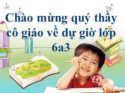 Bài giảng môn Số học Lớp 6 - Tiết 23: Ước và bội