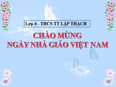 Bài giảng Ngữ văn Lớp 6 - Tiết 43: Chỉ từ