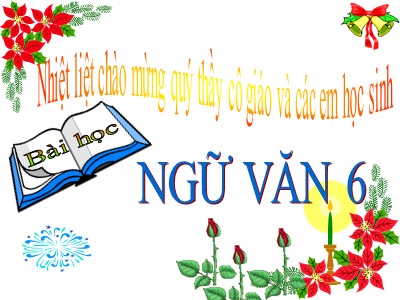 Bài giảng Ngữ văn Lớp 6 - Tiết 44: Tiếng Việt - Cụm danh từ