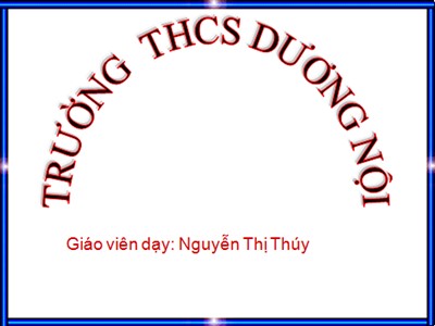 Bài giảng Số học Lớp 6 - Bài 7: Phép cộng phân số - Nguyễn Thị Thúy