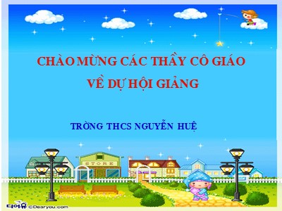Bài giảng Số học Lớp 6 - Tiết 14: Luyện tập - Trường THCS Nguyễn Huệ