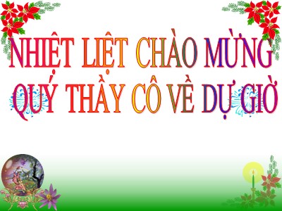 Bài giảng Số học Lớp 6 - Tiết 19: Tính chất chia hết của một tổng