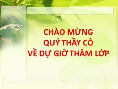 Bài giảng Số học Lớp 6 - Tiết 20: Số nguyên tố. Hợp số. Bảng số nguyên tố