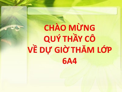 Bài giảng Số học Lớp 6 - Tiết 22: Số nguyên tố. Hợp số. Bảng số nguyên tố