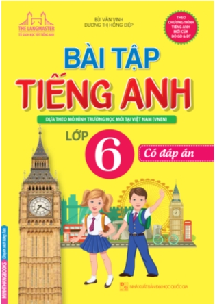 Bài tập Tiếng Anh Lớp 6 - Unit: My new school - Bùi Văn Vinh