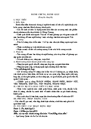 Giáo án môn Ngữ văn Khối 6 - Tuần 1