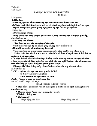 Giáo án Ngữ văn Lớp 6 - Tiết 73-91