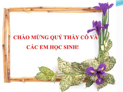 Bài giảng Ngữ văn Lớp 6 - Bài 4: Quê hương yêu dấu - Tiết 43: Chùm ca dao về quê hương đất nước - Bùi Thị Hạnh