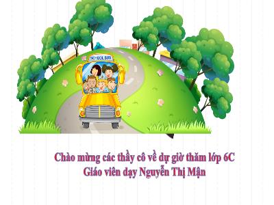 Bài giảng Toán Lớp 6 Sách KNTT - Tiết 17+18, Bài 10: Số nguyên tố - Nguyễn Thị Mận