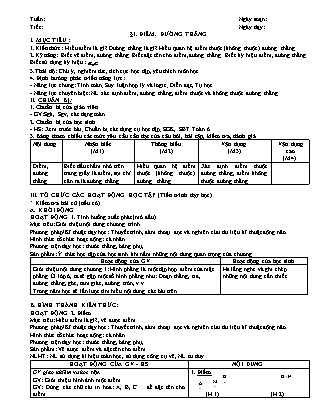Giáo án Hình học Lớp 6 (CV3280) - Chương trình cả năm