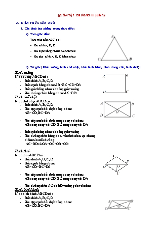 Đề cương ôn tập môn Toán Lớp 6 (Sách Chân trời sáng tạo) - Chương 3 - Bài 5: Ôn tập Chương III (Tiết 2) Đề cương ôn tập môn Toán Lớp 6 (Sách Chân trời sáng tạo) - Chương 3 - Bài 5: Ôn tập Chương III (Tiết 2)